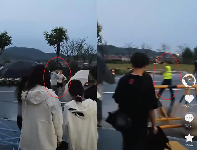 高校回应保安持棍追打学生:已开除